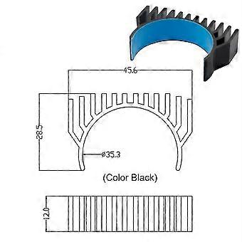 5pcs for K1 K1max K1c Round Nema 14 Extruders Stepper Motor Heat Sink Equipped to Prevent the Motor
