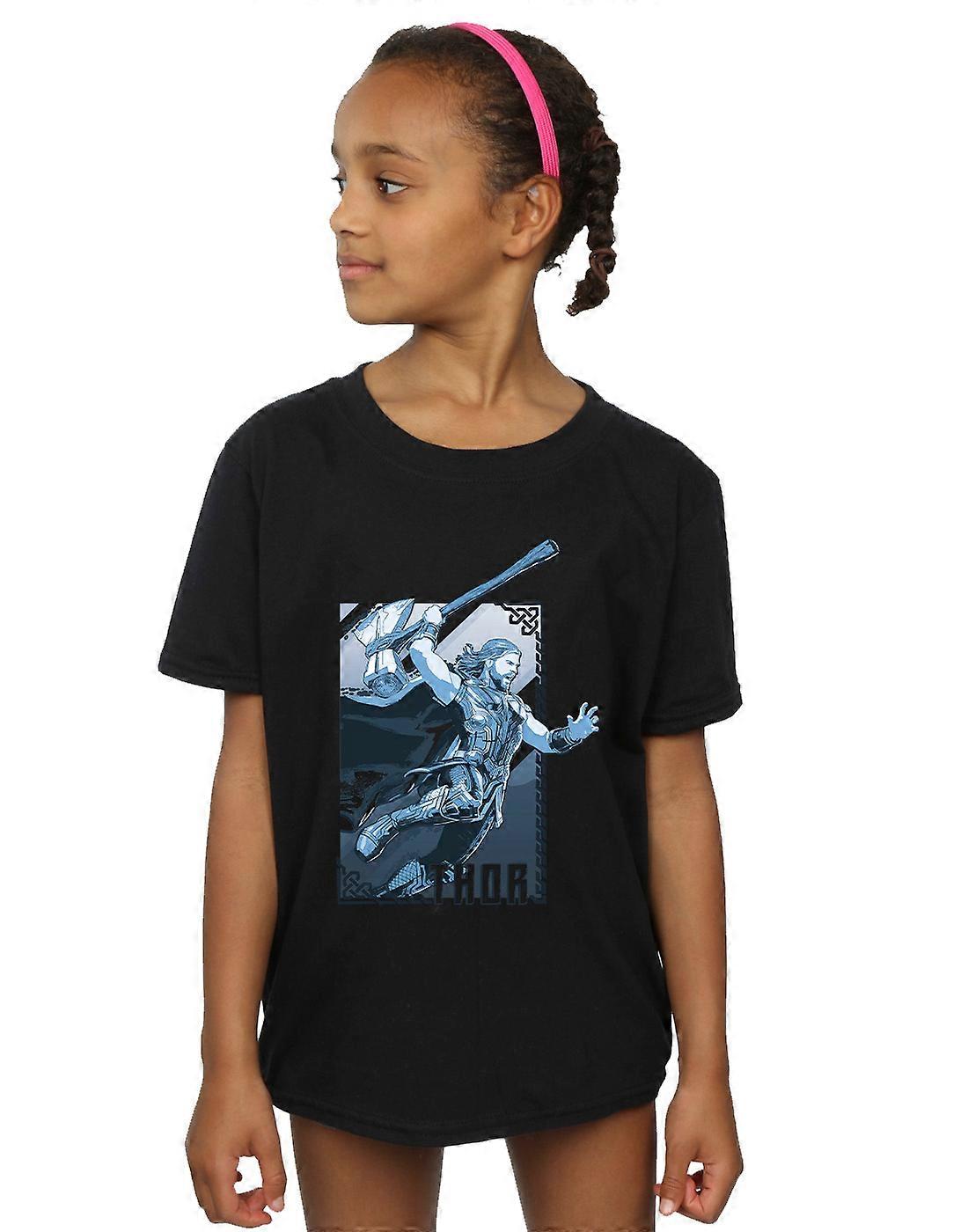 Marvel Girls Thor Love a Thunder Attack tričko