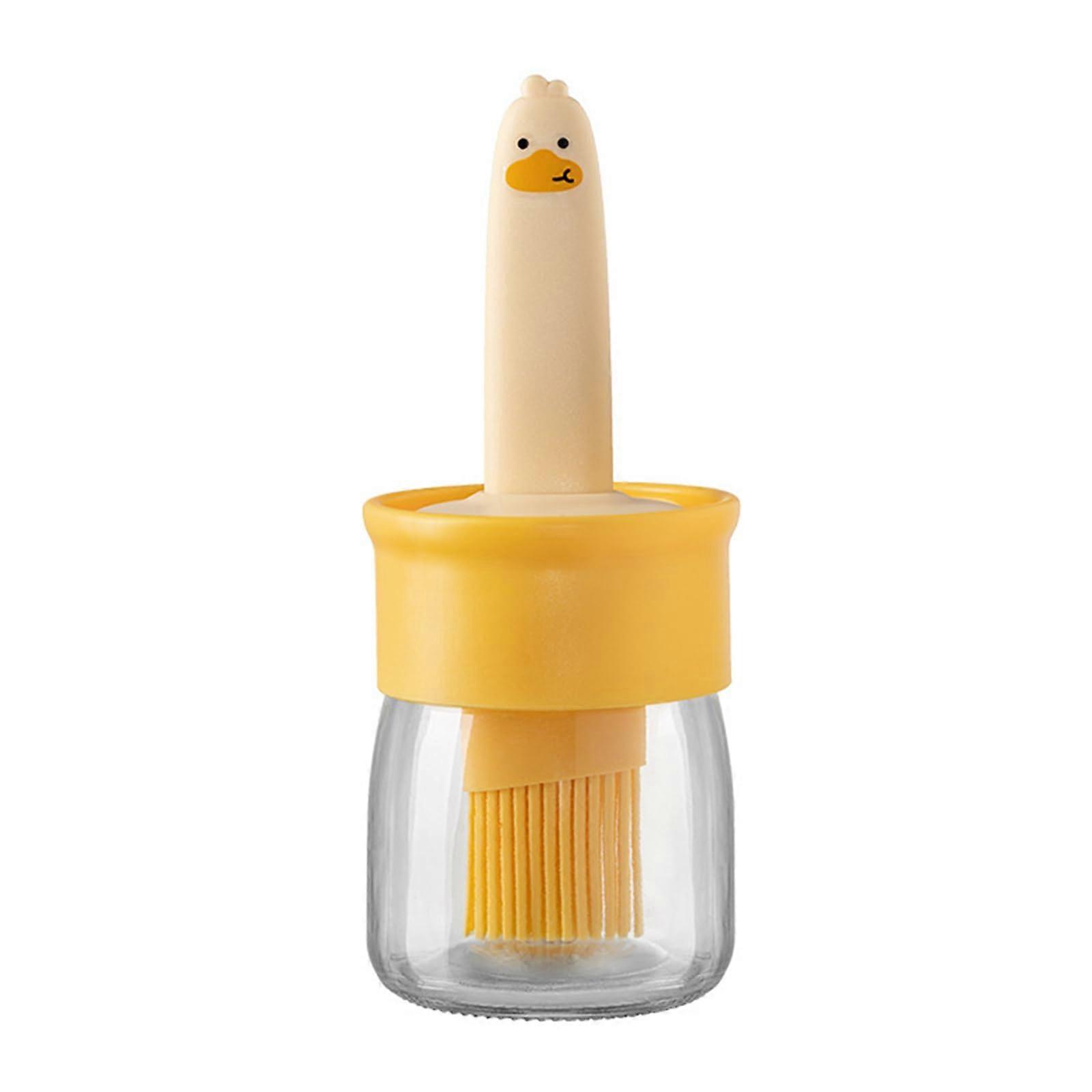 Silicone Basting Brush Set Heatproof Flexible Bristles for BBQ Baking Cake Decorating Cooking