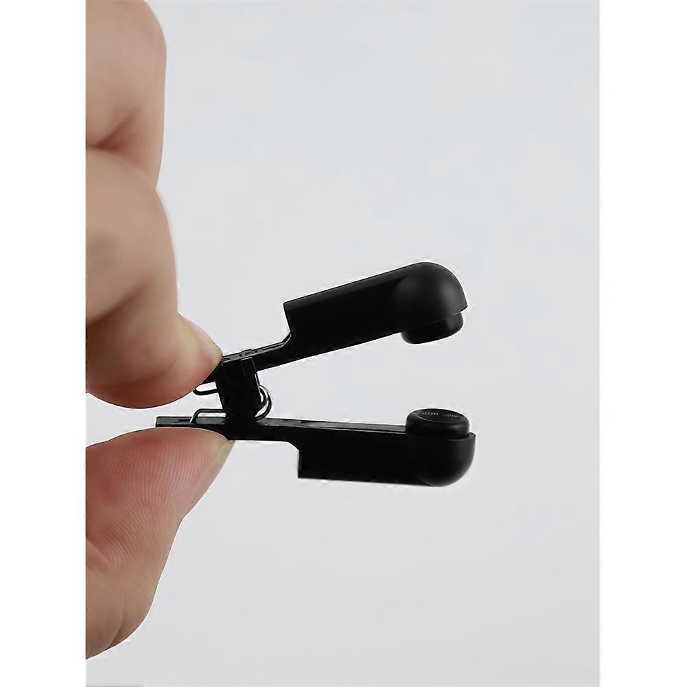 Ear Clip Electrode Double-Sided Rubber Head Comfortable, Compatible for Tens Unit & CES Stimulation 4 PCS