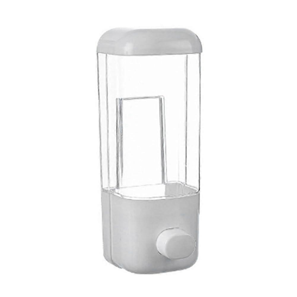 500ml Liquid Soap Dispenser Waterproof Manual Pump for Bathroom with Large Capacity