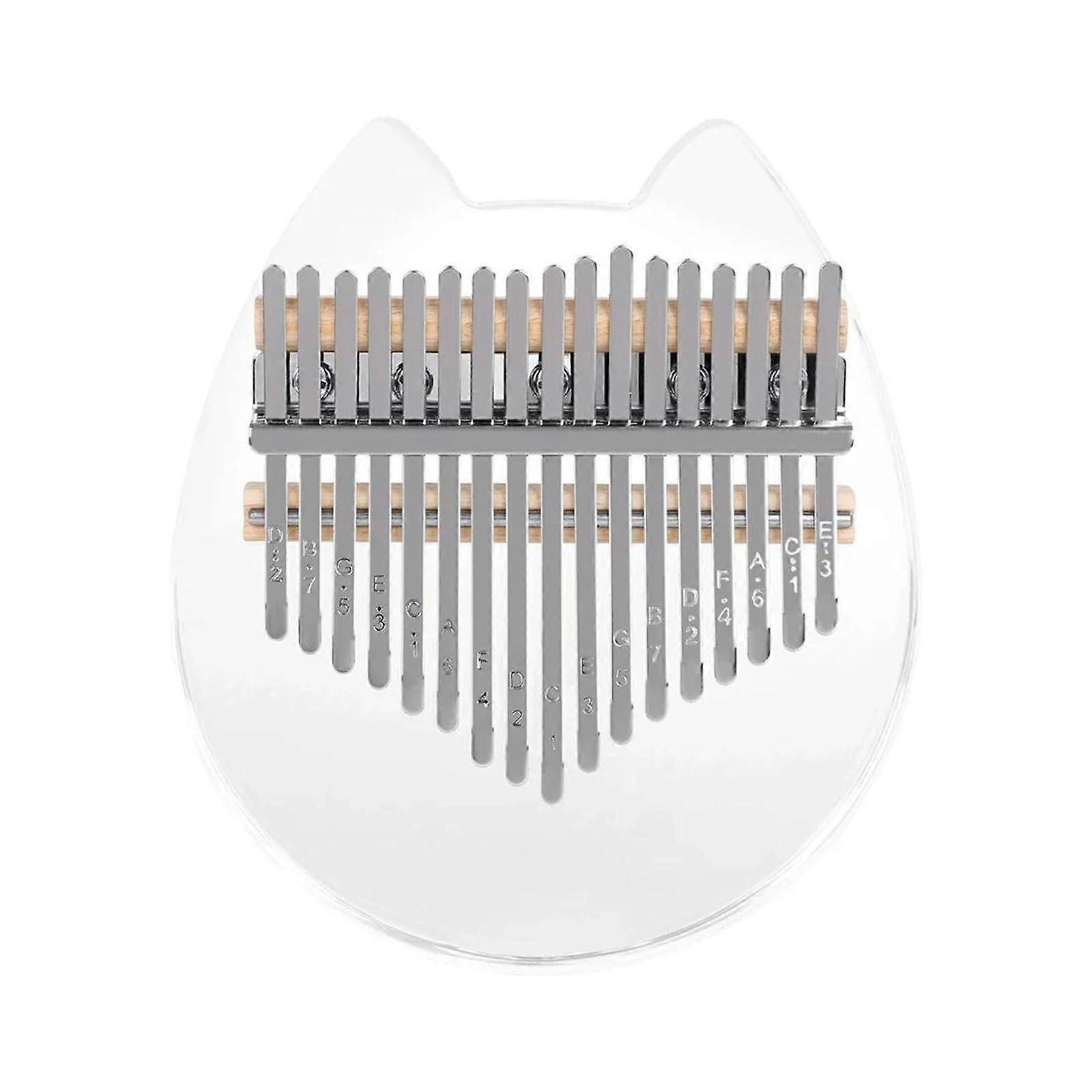 17 Key Kalimba Thumb Piano with Expanded Note Range, BeginnerFriendly and Durable Build