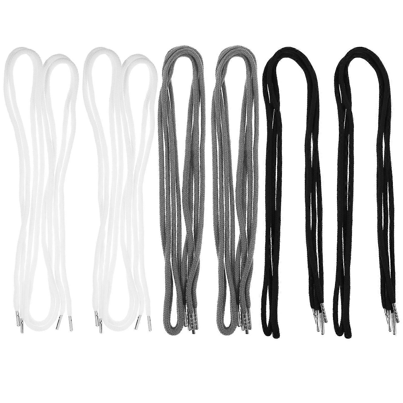12Pcs Sweatpants Replacement Drawstring Rope Hoodie String Rope Easy Threader Drawstring Threader