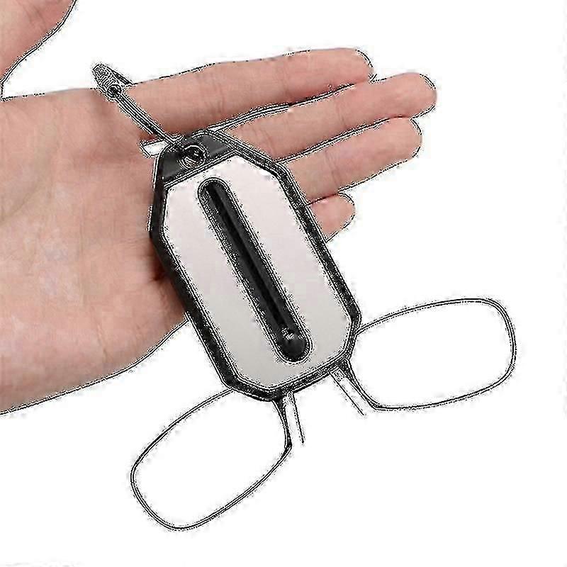 Foldable Clip-On Nose Reading Glasses for Thinoptics with Keychain & Case