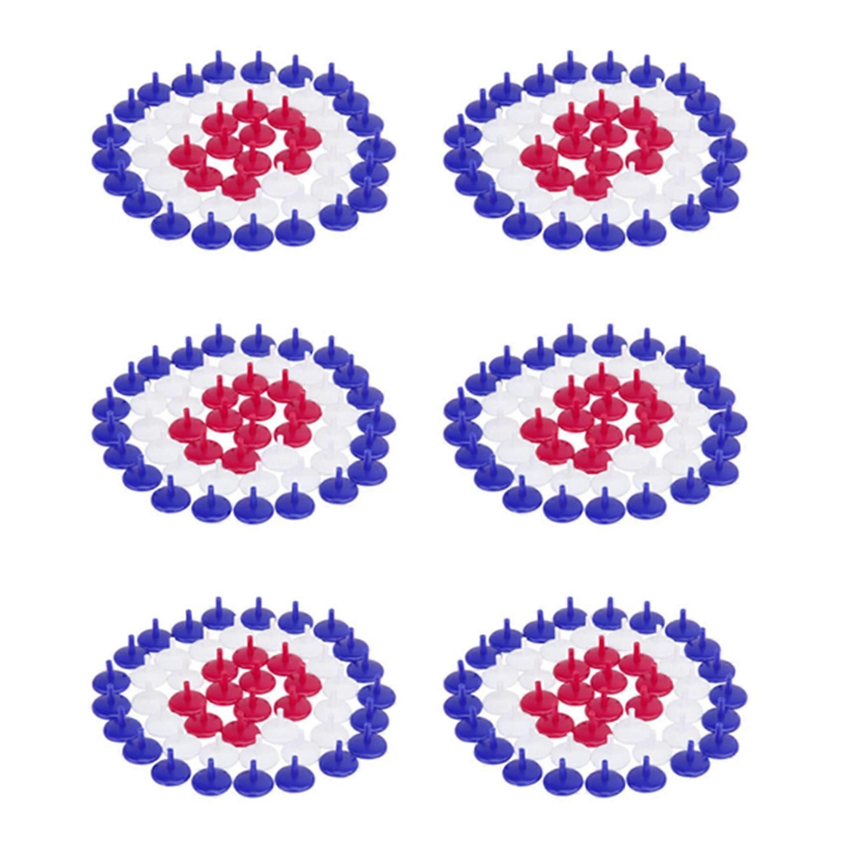 300 PCS Golf Ball Marker 18mm Random Color