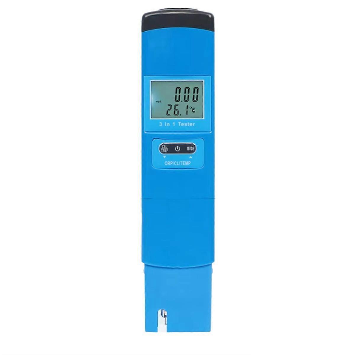 Water Quality Tester 3 in 1 ORP TEMP Meter LCD Digital