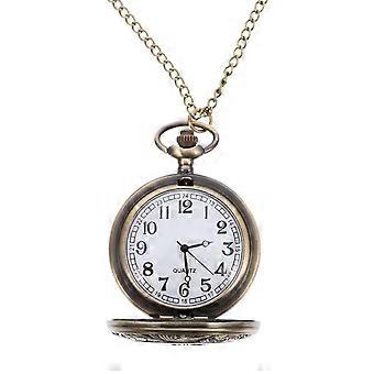 Reloj de bolsillo vintage, reloj de bolsillo de metal, reloj decorativo para adultos.