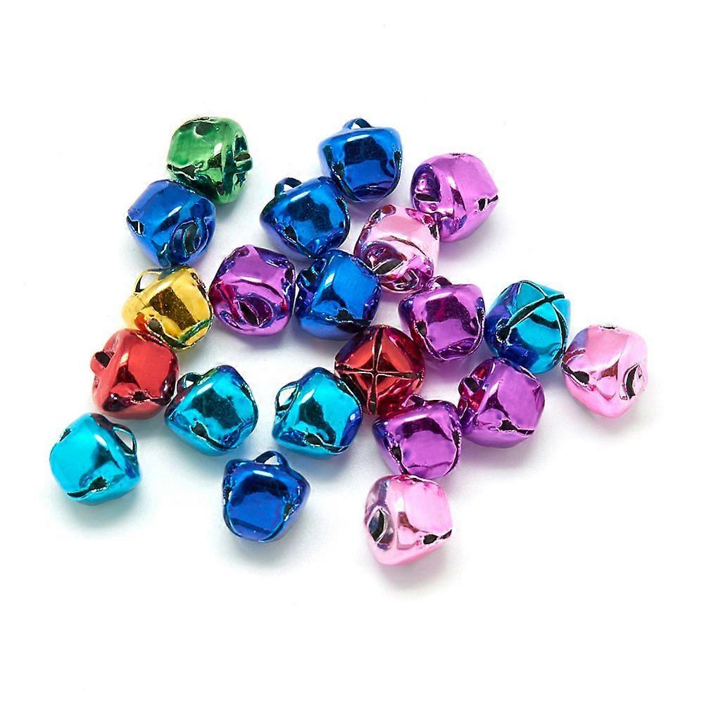 Iron Bell Charms Mixed color 10mm