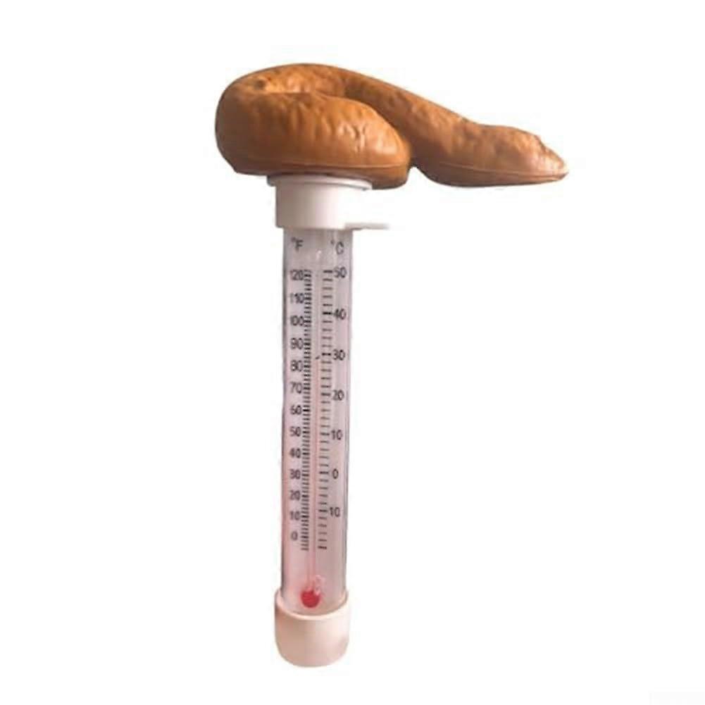 Pool Thermometer Floating Waterproof for Pool and Spa with Easy Read Fahrenheit and Celsius Display