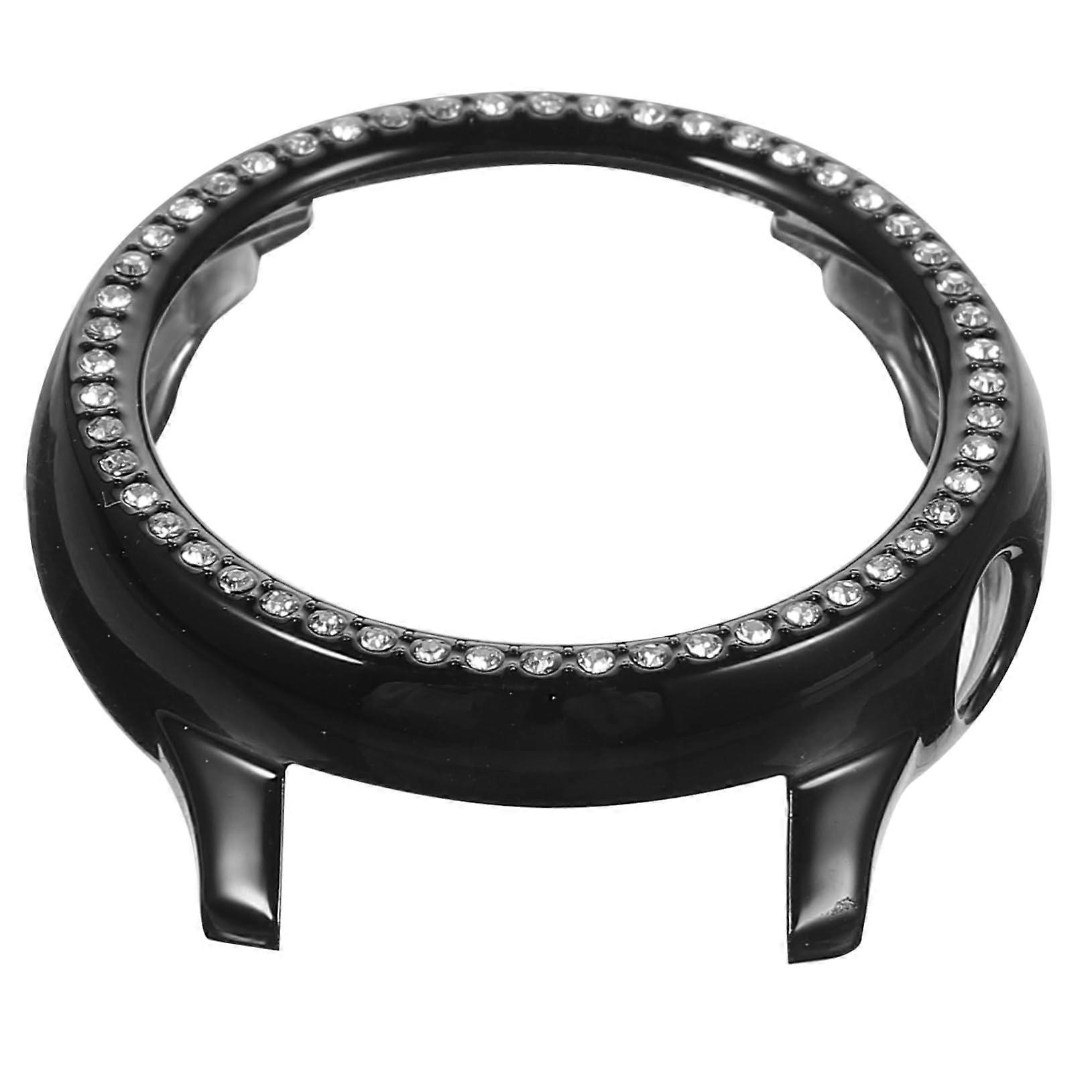 Double Row Diamond Smartwatch Protective Case with Enhanced Impact Protection and Full Button Access