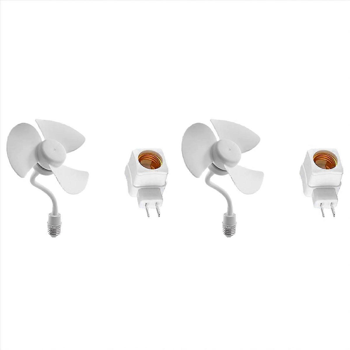 E27 Screw-In Universal Fan,3 Blades E27 Thread Base Ceiling Fan