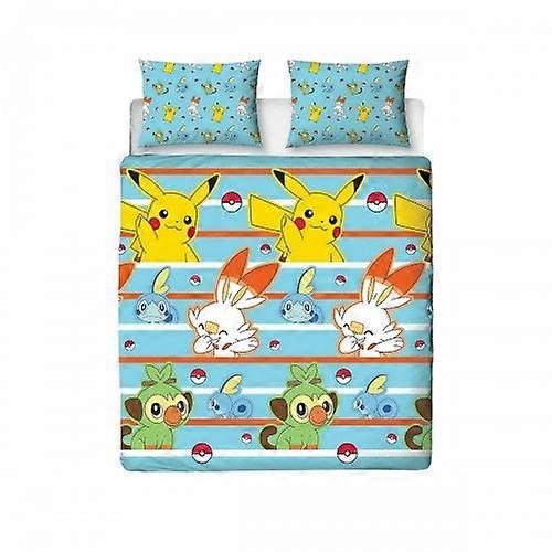 Pokemon Characters Reversible Duvet Set