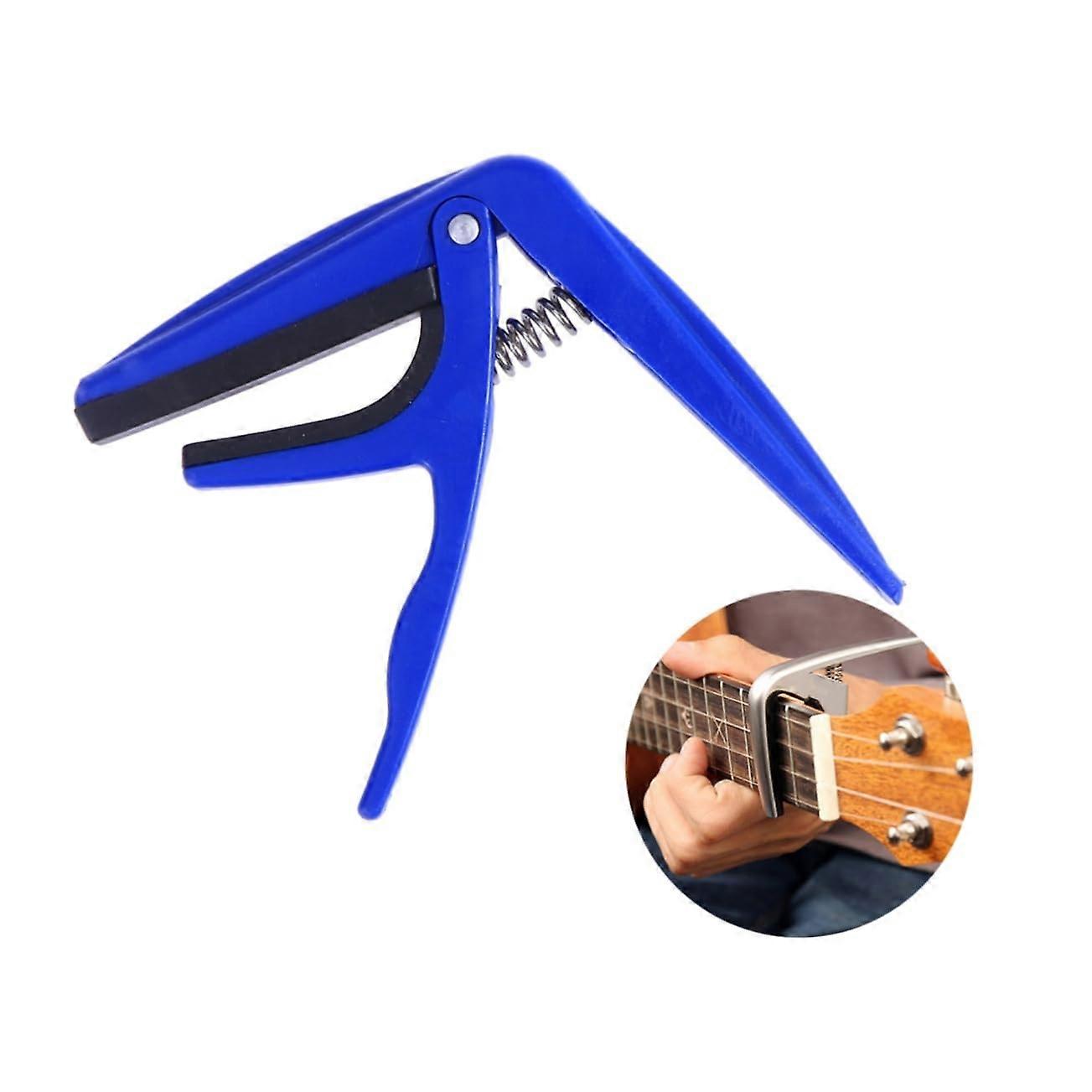 Guitar Capo and Ukulele Capo Quick Change Trigger with Secure Grip and OneHand Operation