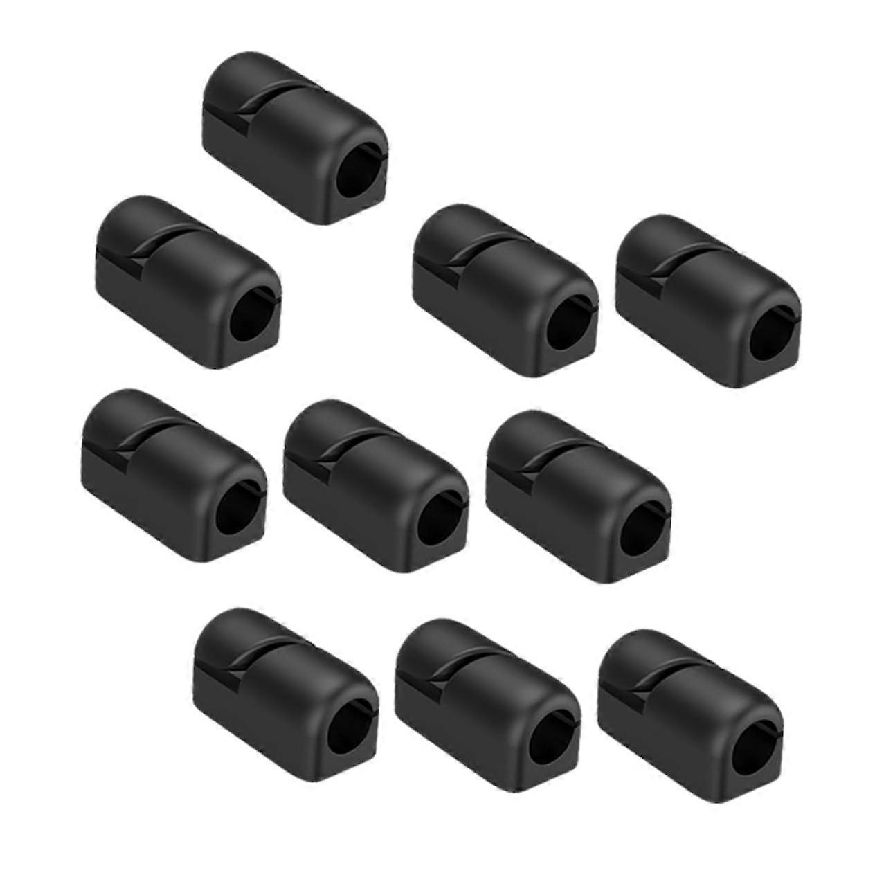 Cable Clips 10pcs Cord Management Holders for Desk and Office Cable Clutter Control