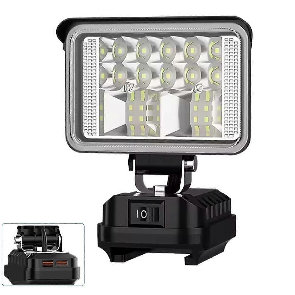 Lanterna de LED Makita de 3/4/5/8 polegadas, para uso em camping, 14,4V e 20V.