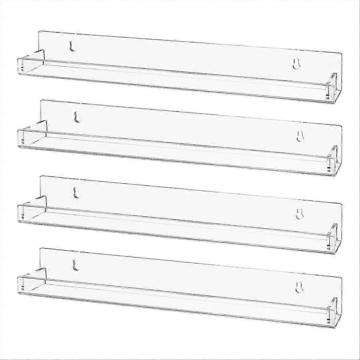 Transparent Paint Storage Box Wall-Mounted, Miniature Paint Rack