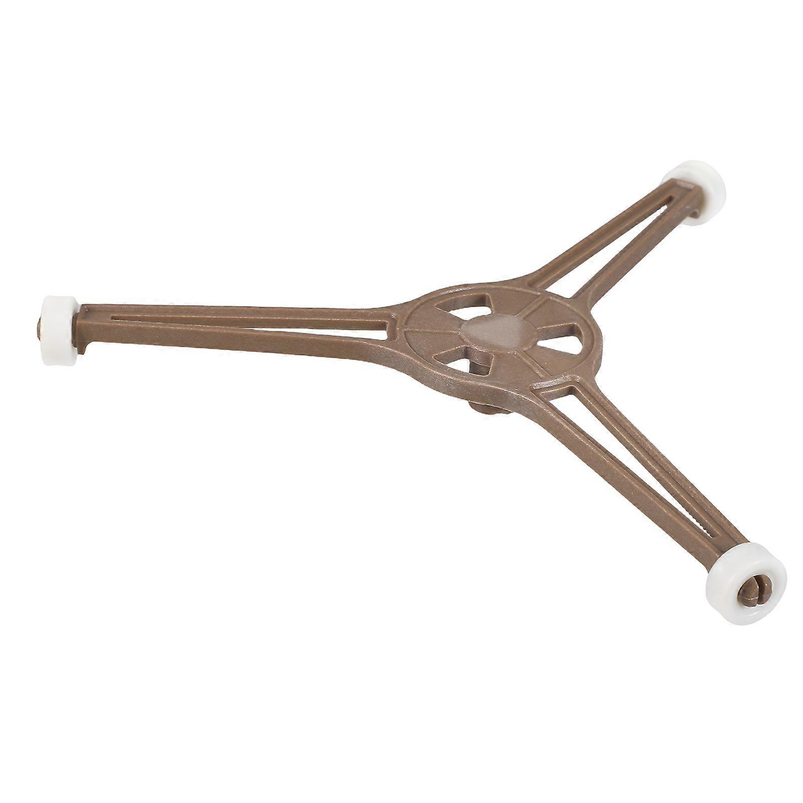 Universal Microwave Plate Support Microwave Turntable Ring Triangle Bracket for Even Heating Compatible with Various Brands