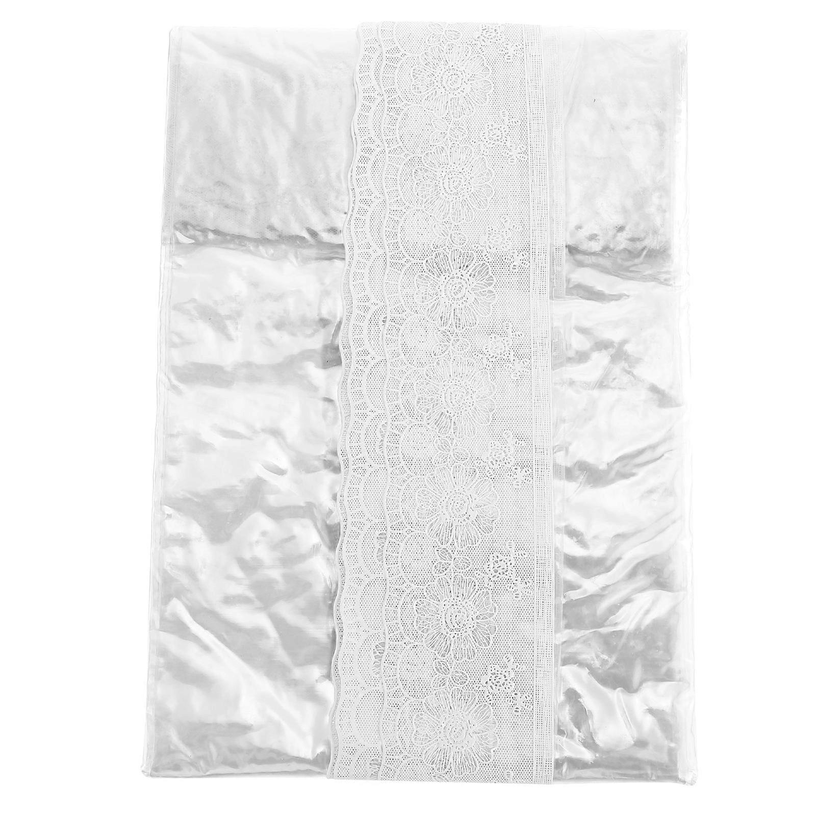 Transparent PVC Table Cover Protector for Dining Use with Waterproof Feature