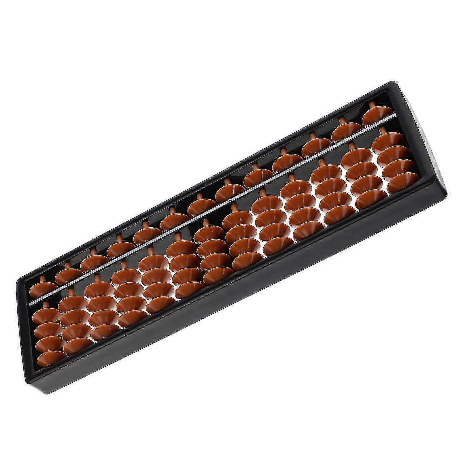 Arithmetic Abacus Portable 15-Column Learning Abacus Tool for Schools