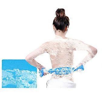Exfoliating Bath Cloth Back Scrubber Towel for Body Cleaning 4Pcs Nylon Assorted