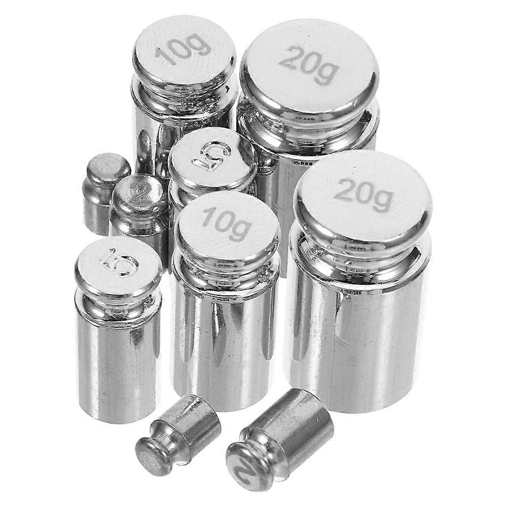 Precision Calibration Weights Set 10Pcs for Digital Scale Balance Use