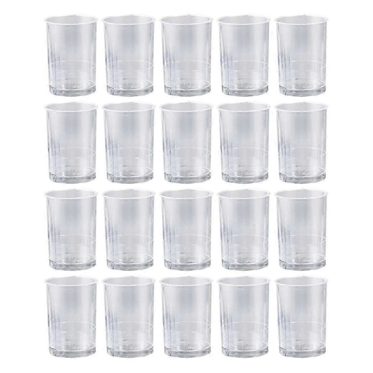Round Mousse Cake Cups 40Pcs