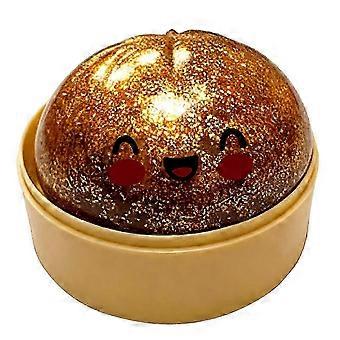 Dumpling Squishies Speelgoed, Gigantische Glitter Dumpling, Kleurrijke Dumplings Stressballen Fidget Sensorisch Speelgoed, Knijpbal van Deeg Stressverlichtend Handspeelgoed wit-tfd