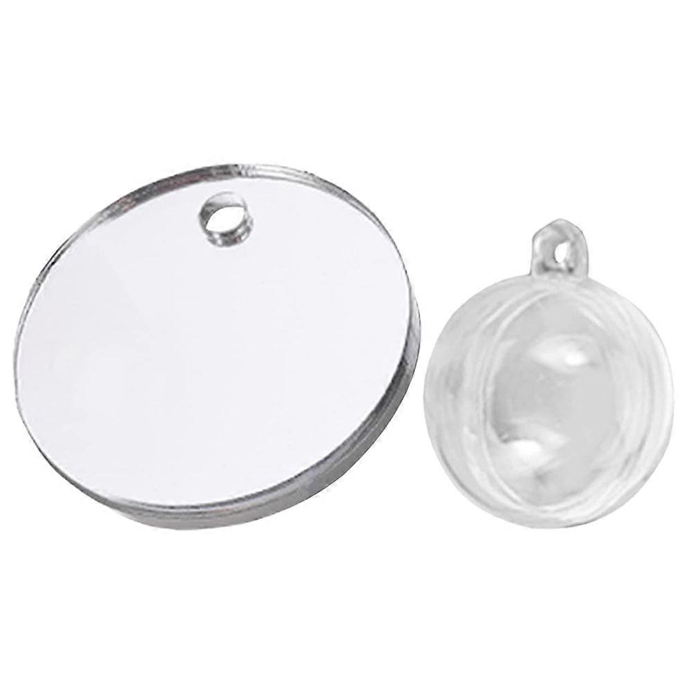 Floating Mirror for Betta Fish Tank Mirror Fish Supply 1Set