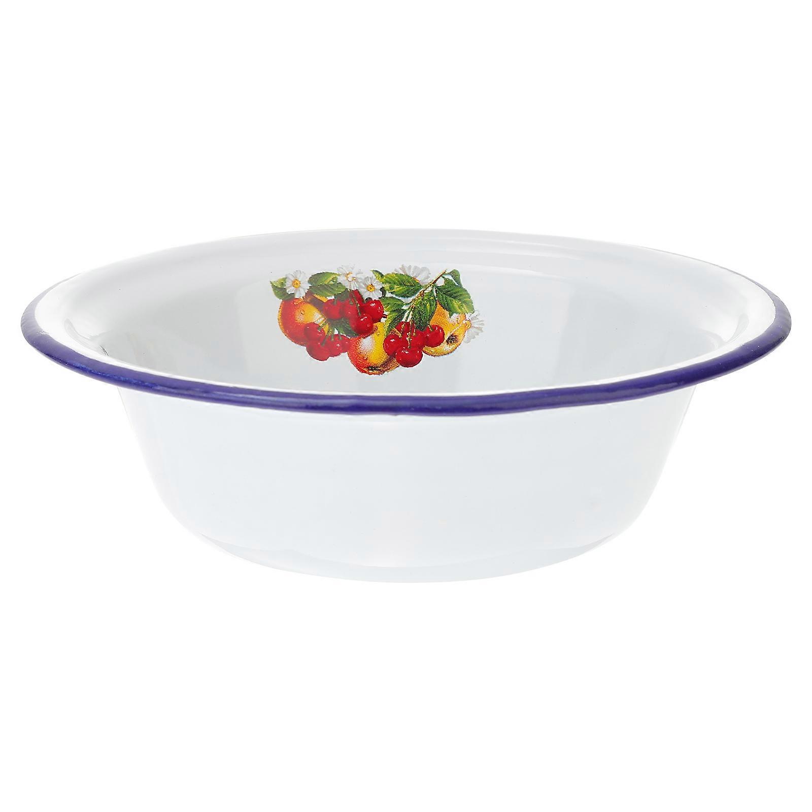 Enamel Basin Multi- Basin Perfect for Kitchen Use