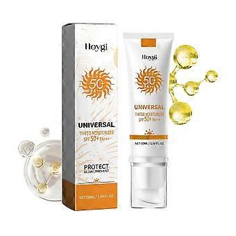 Tinted Moisturizer with UV Protection - Hydrating, Brightening Cream for Even Skin Tone