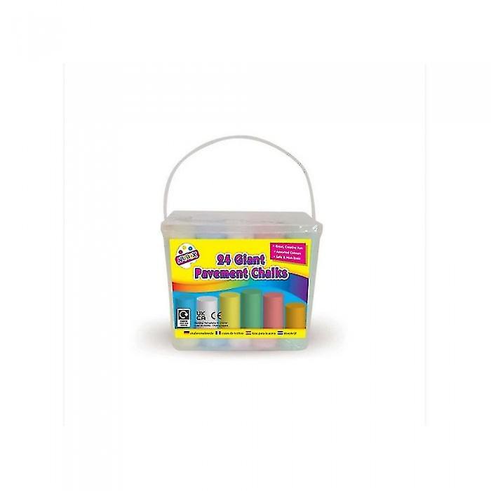 ArtBox Giant Pavement Chalk (Pack Of 24)