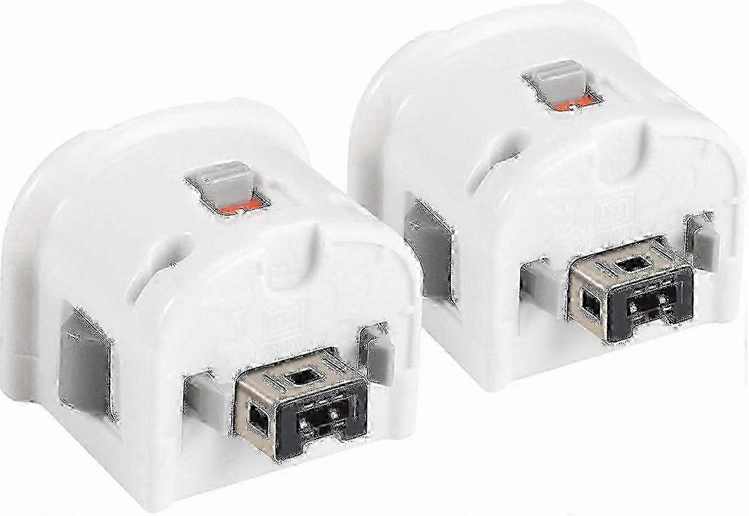 2 Pack Motion Plus Sensor Adapter Replacement for Wii Remote Controller
