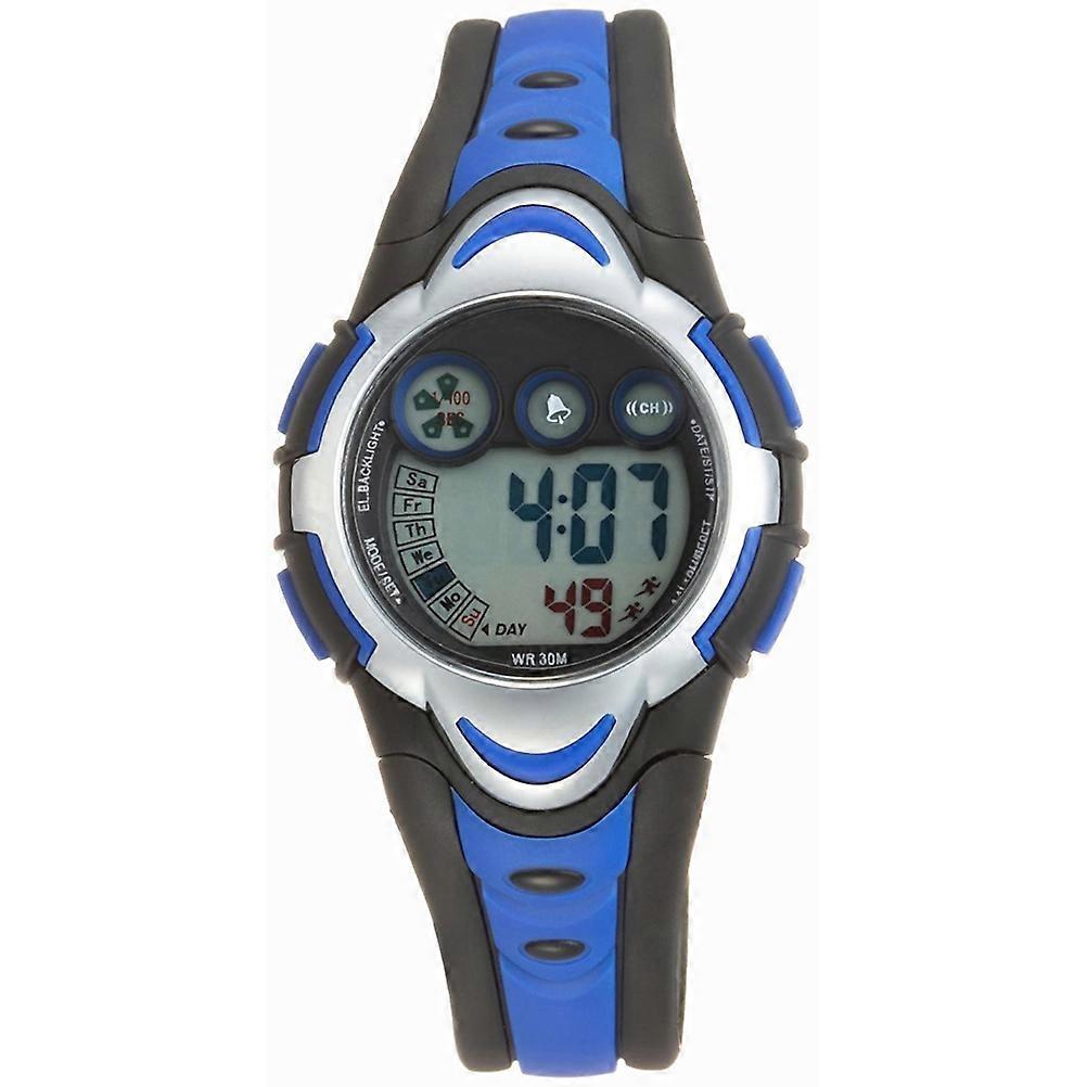 Digital Watch Pse-276 for Waterproof Function Blue