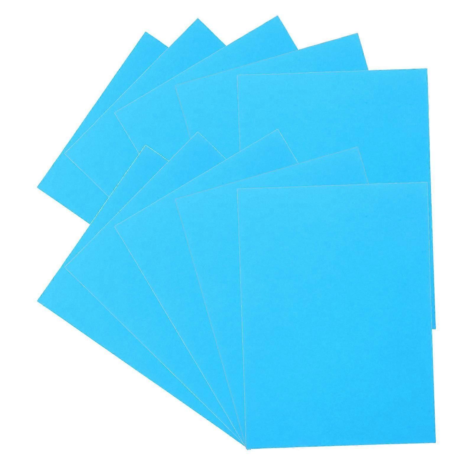 Blue Colored Copy Paper for Printing 100Pcs A4 Sheets for Document Use