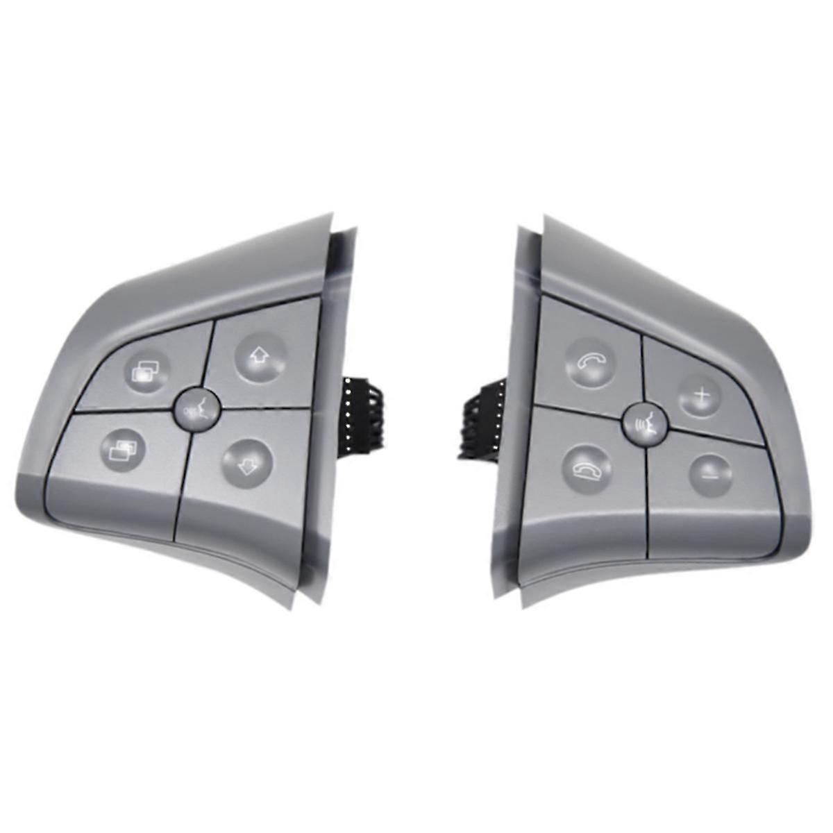 Car Steering Wheel Button Switch Assembly Multifunction Switch compatible withML B R Class W164 W245 W251