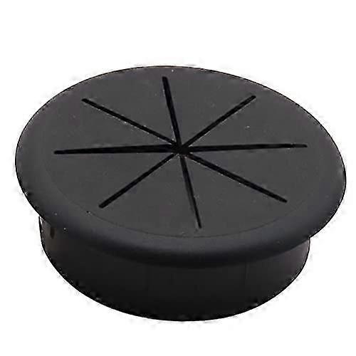 Ilhós de Cabo de Mesa de 2 Polegadas para Escritório (Preto)