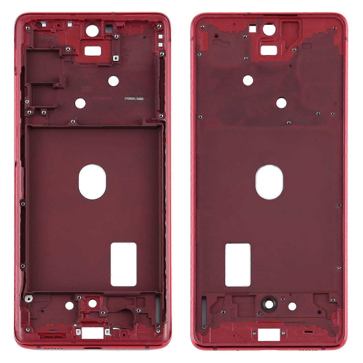 Middle Frame Bezel Samsung Galaxy S20 FE Red Middle Frame Replacement Part