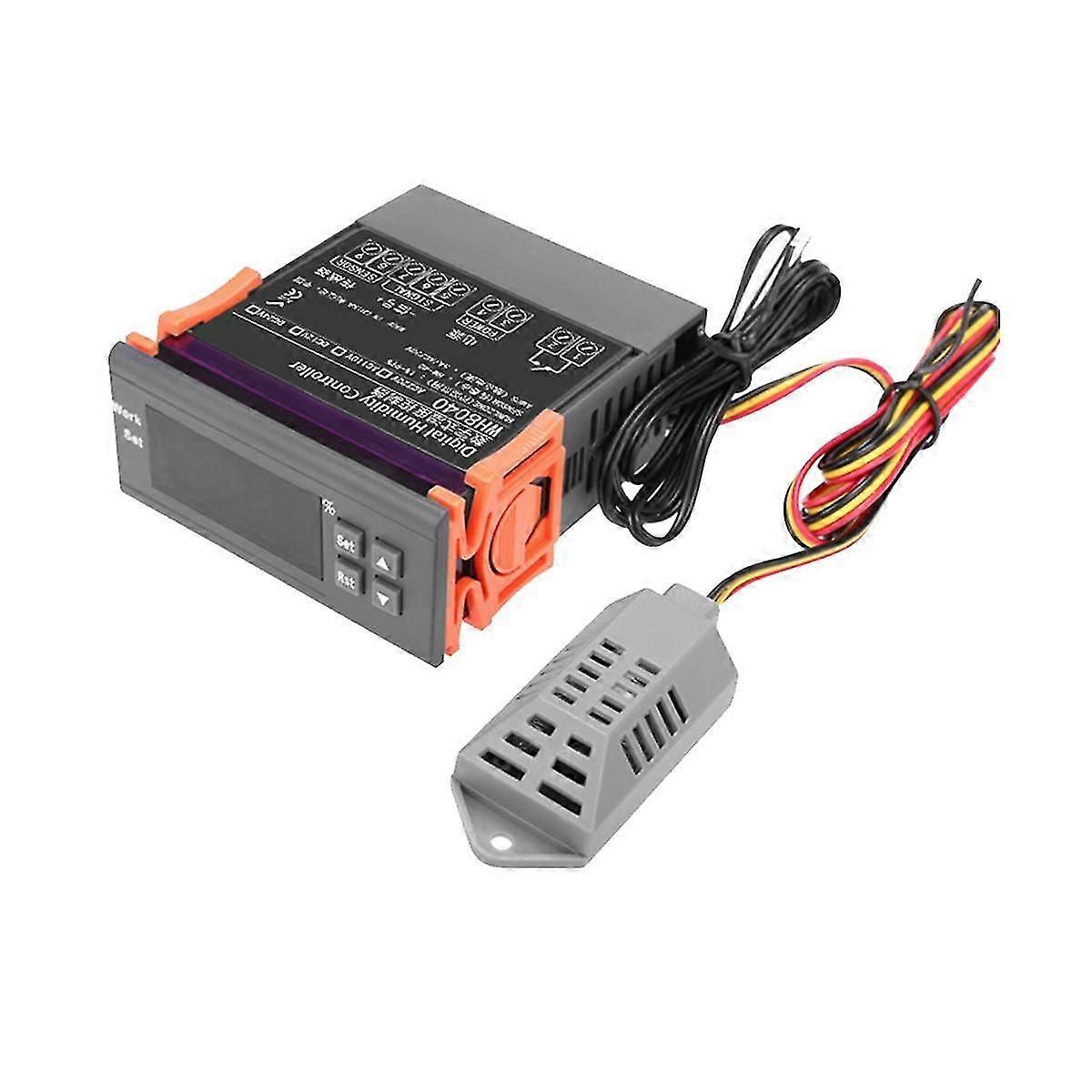 Wh8040 Digital Humidity Controller Electronic Humidity Control Instrument Regulator Switch Sensor H