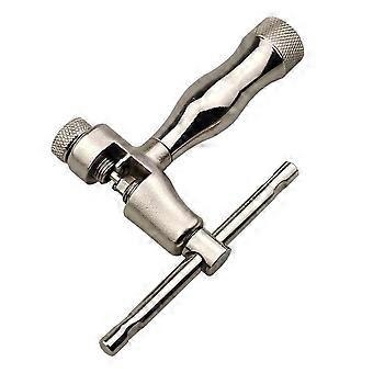 Bike Chain Breaker, High Carbon Steel, Comfortable Handle, Chain Installation Removal Repair Tool for Single Speed 6-12 Speed Chains