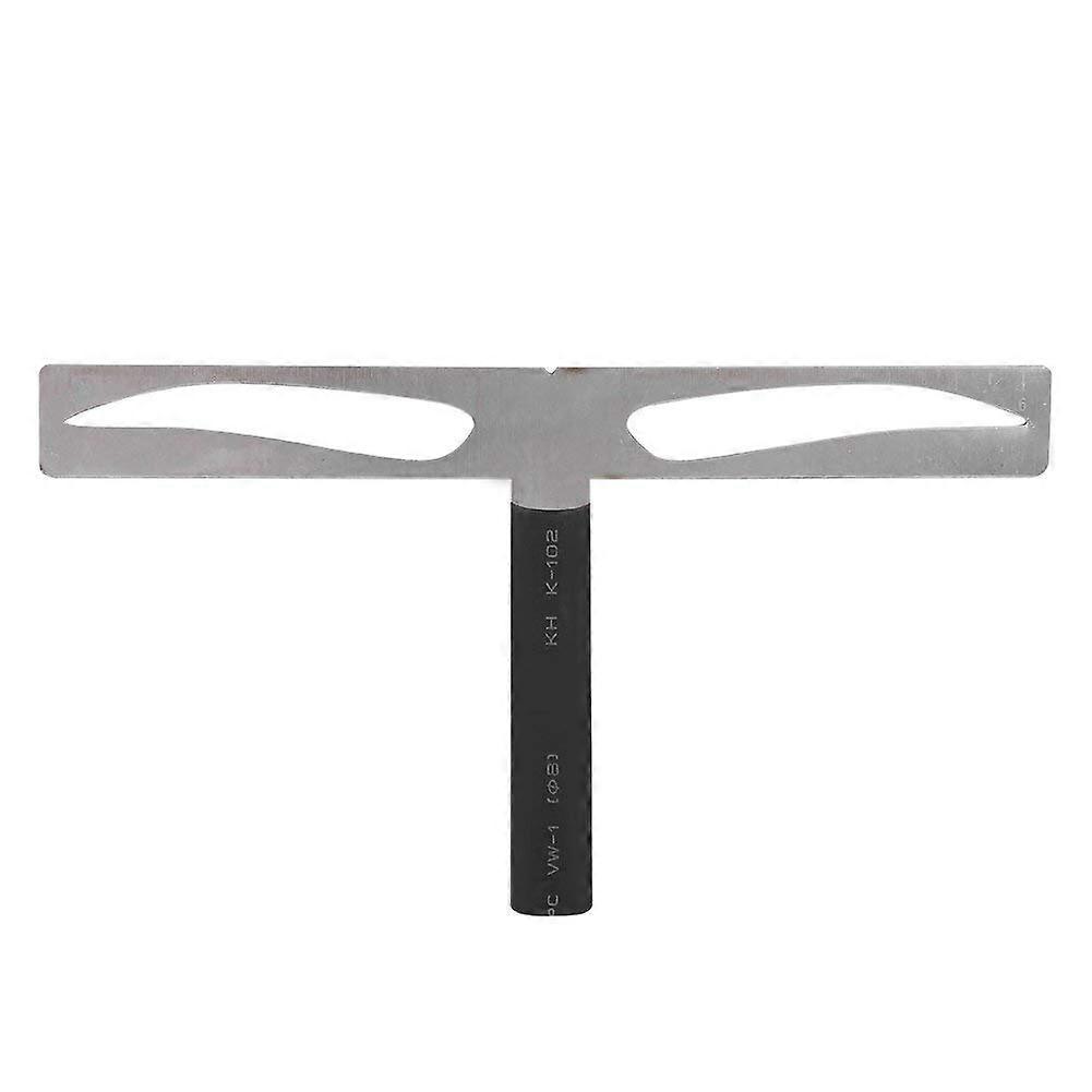 Eyebrow Ruler with Storage Case, Bendable Design for Precise Microblading and Makeup Shaping