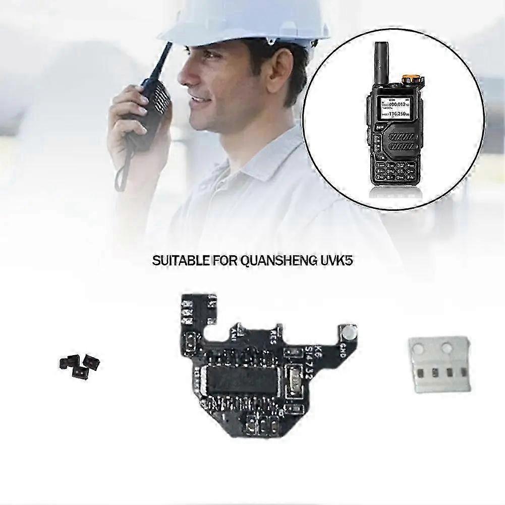 SI4732 Shortwave Modification Module+2XDonut Antenna+Programming Cable for UVK5/UVK6 DIY Shortwave