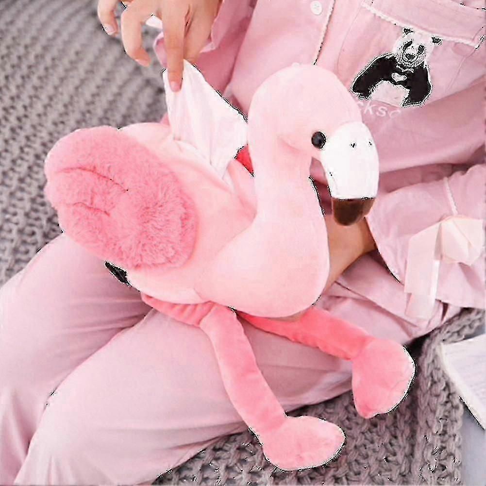 1pcs Pink Flamingo Tissue Box Case