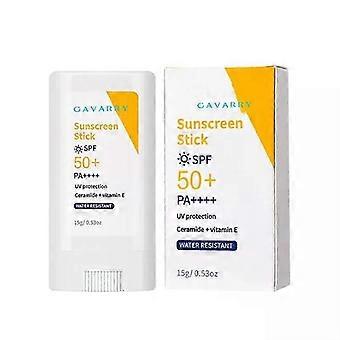 Face Sunscreen, Sunscreen Stick Spf 50 Face, Ultra Light & Waterproof Sunscreen for Face, Suncream Factor 50 for Sensitive Skin, Water Resistant, UVA