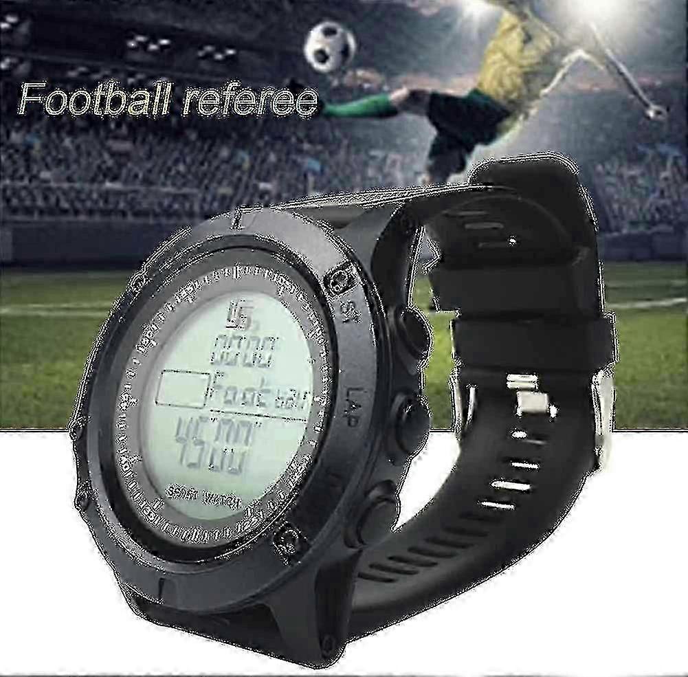 Timer Equipped Football Referee Watch Countdown Stopwatch Big Dial