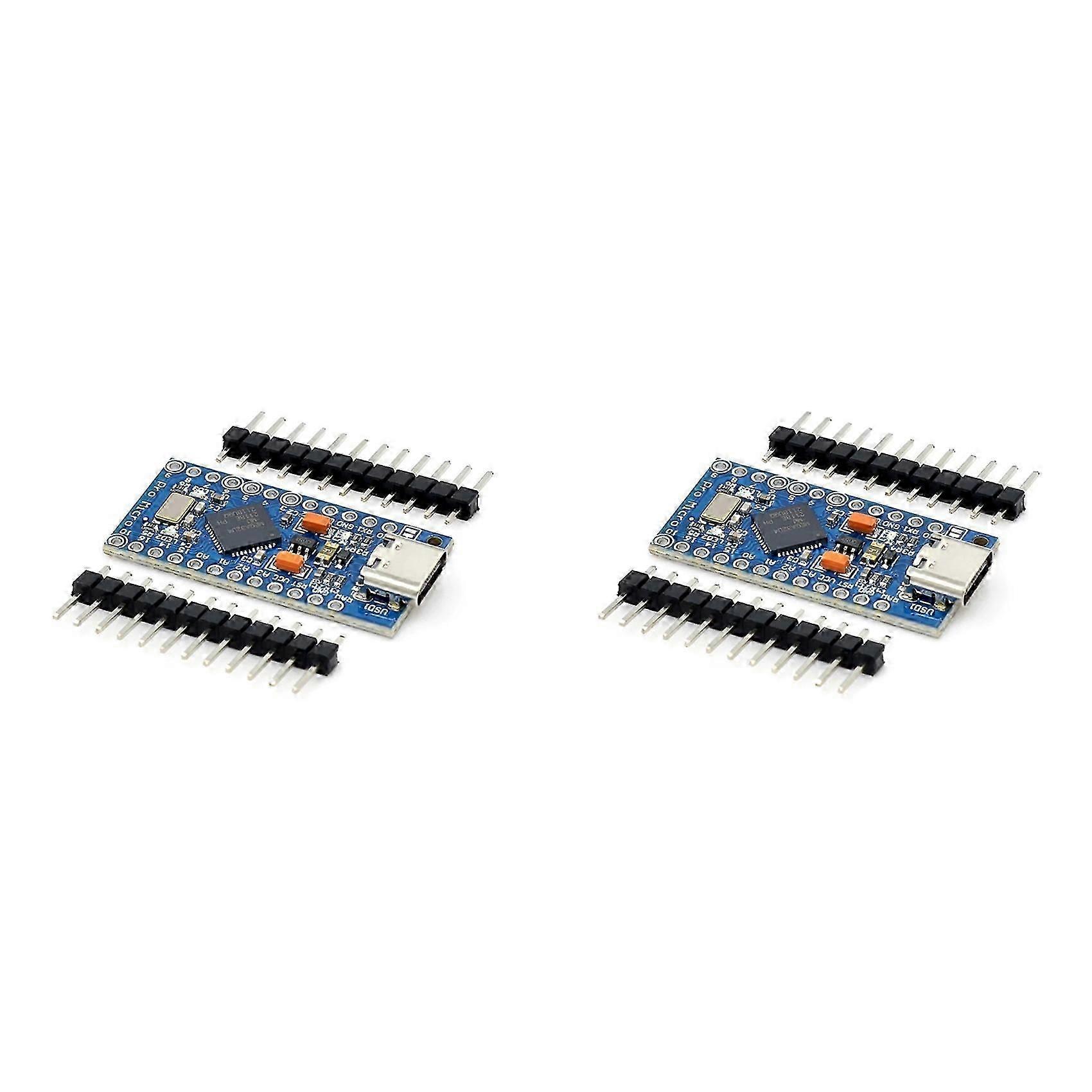 2X TYPE-C Interface Atmega32U4 Self USB Updater 5V/16M Microcontroller Development Board