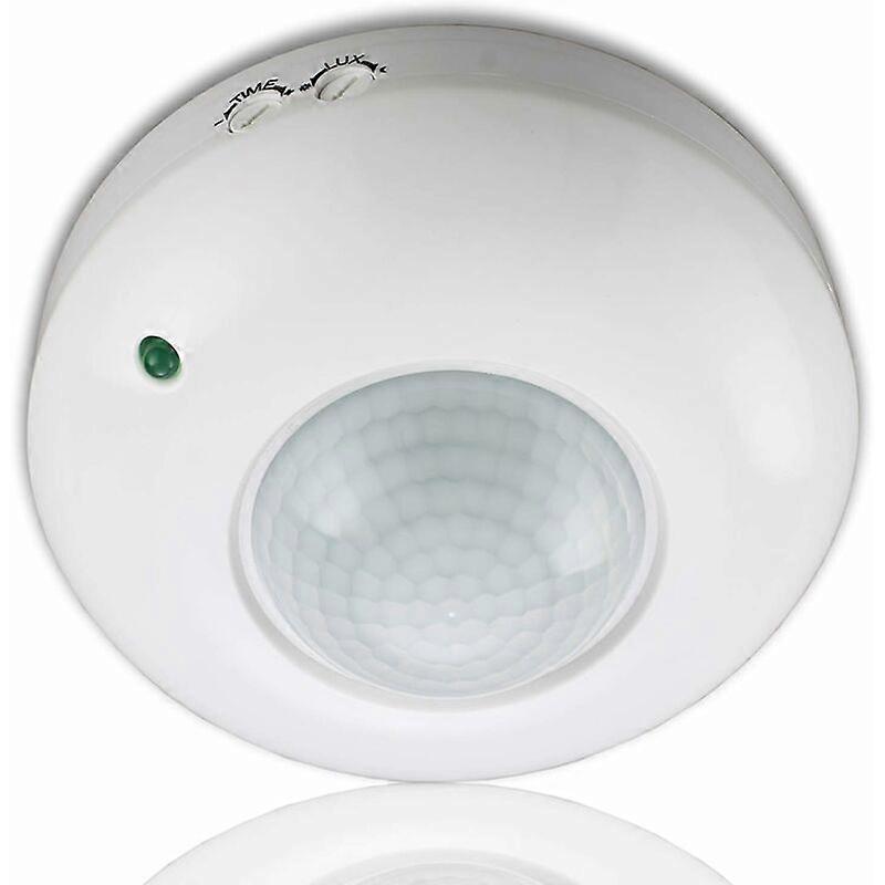PIR Motion Detector, Surface or Ceiling Mount, 360 Detection, Max 1200W