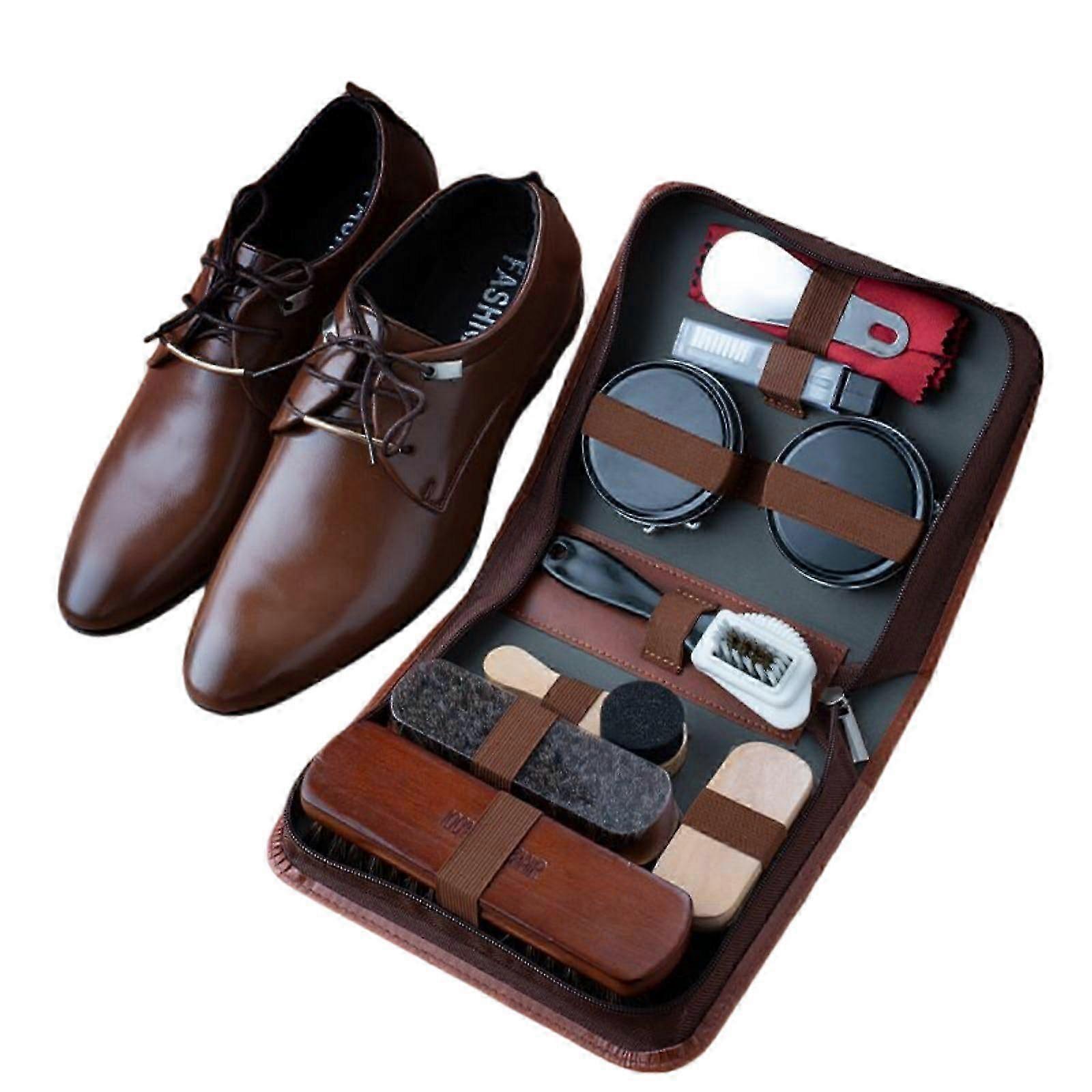 Dual-Material Shoe Care Kit