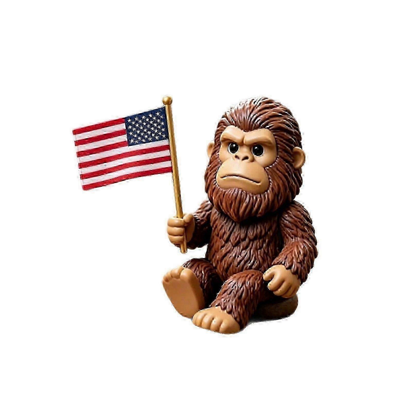 Grumpy Resin Sasquatch Desk Ornament