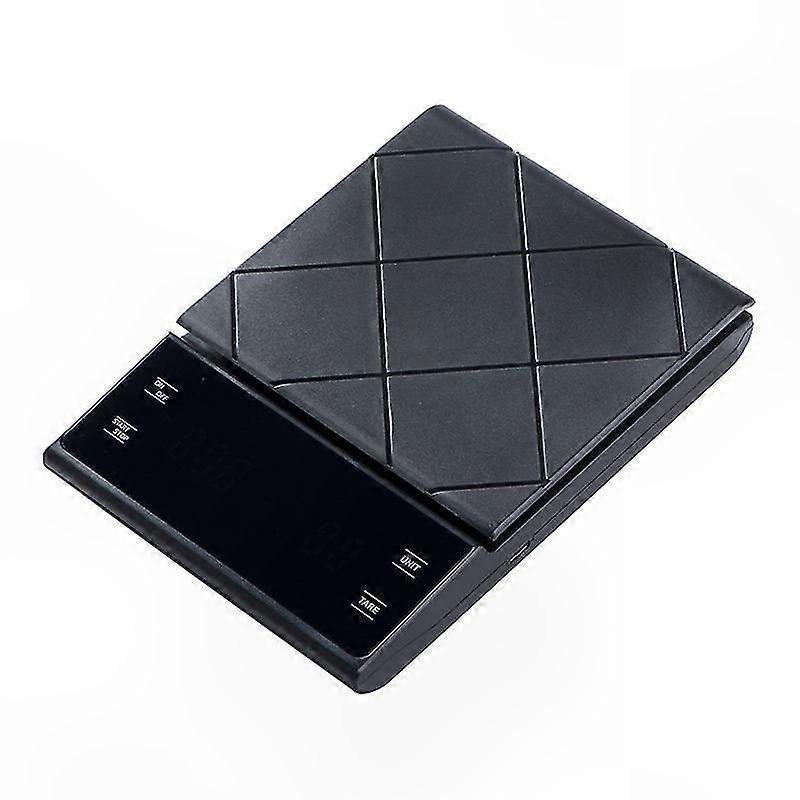 Smart Coffee Scale with Timer and Heat-Resistant Silicone Mat for Brewing Precision