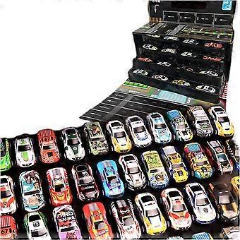 Gift box version: 48-piece set of alloy cars, children's toy car, sheet metal car, racing model,